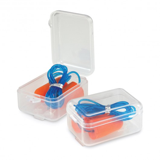 Earplugs With Cases orange